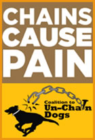 Unchain Dogs Coalition banner